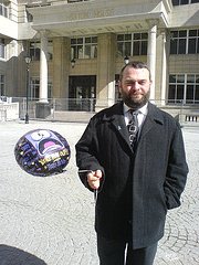 A ballon and me