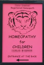 Homeopathy for Children sign