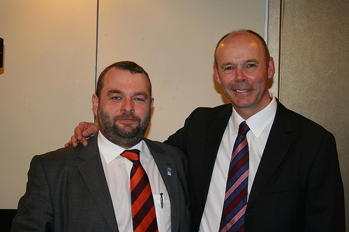 Me and Sir Clive Woodward