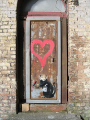 'Liverpool Love Rat' by Banksy
